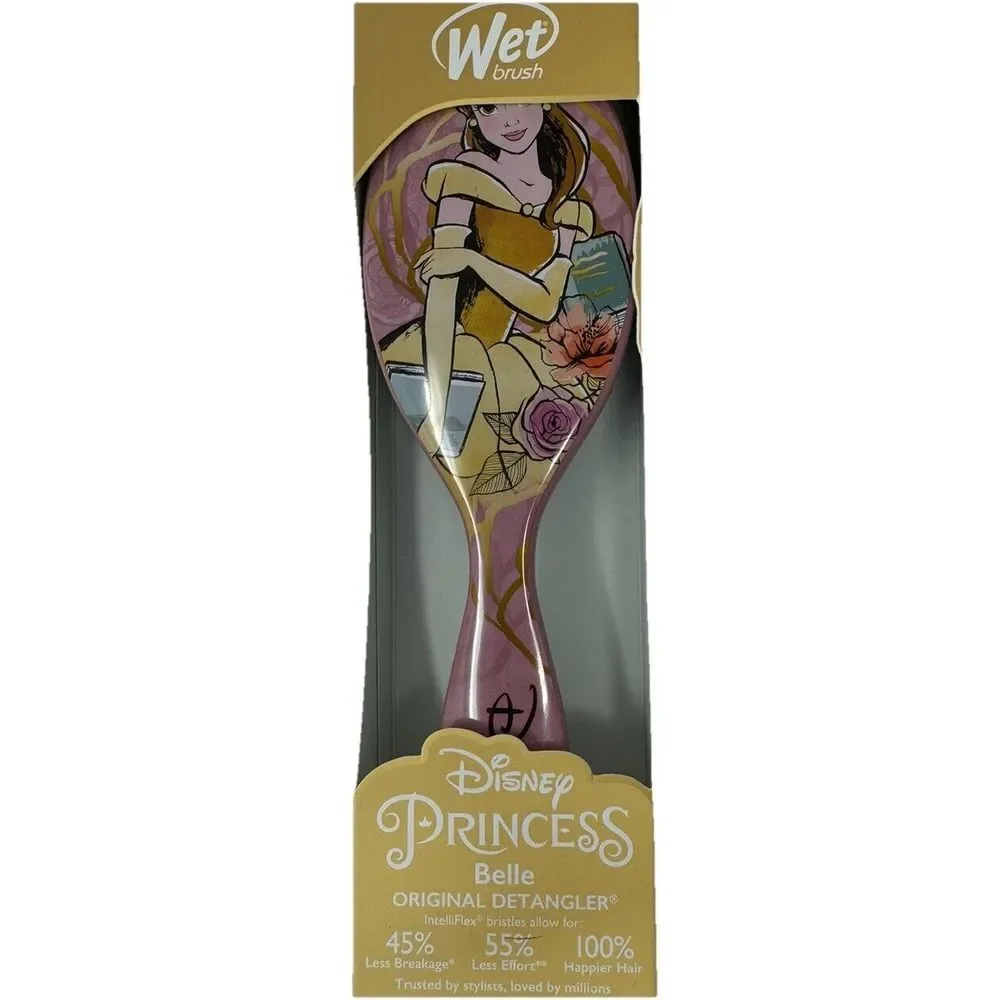 Wet Brush Disney Original Detangler Hair Brush Belle Elegant Princess